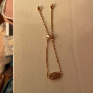 Kendra Scott rose gold bracelet